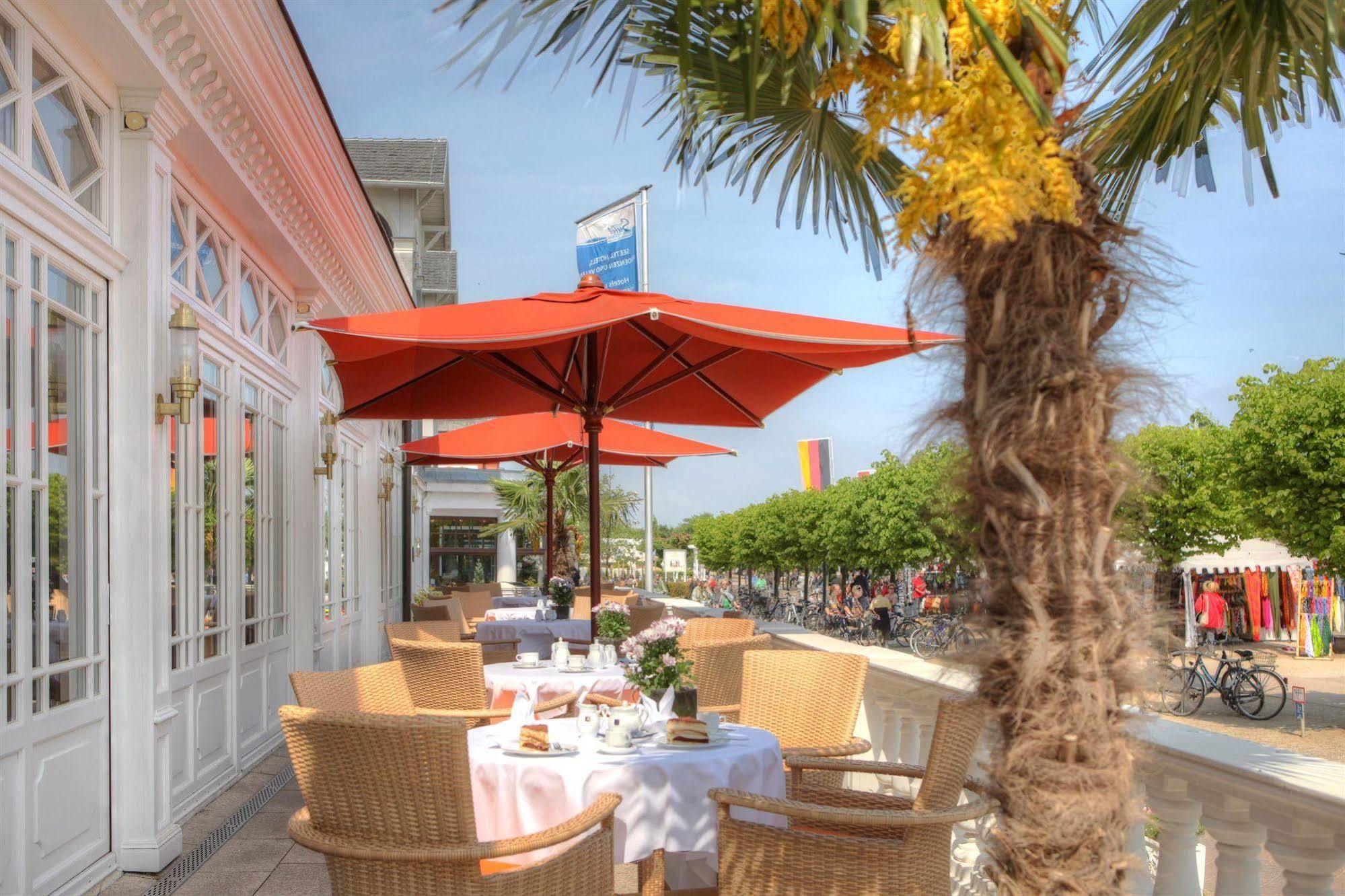 Seetelhotel Ahlbecker Hof Heringsdorf  Exterior foto Restaurant