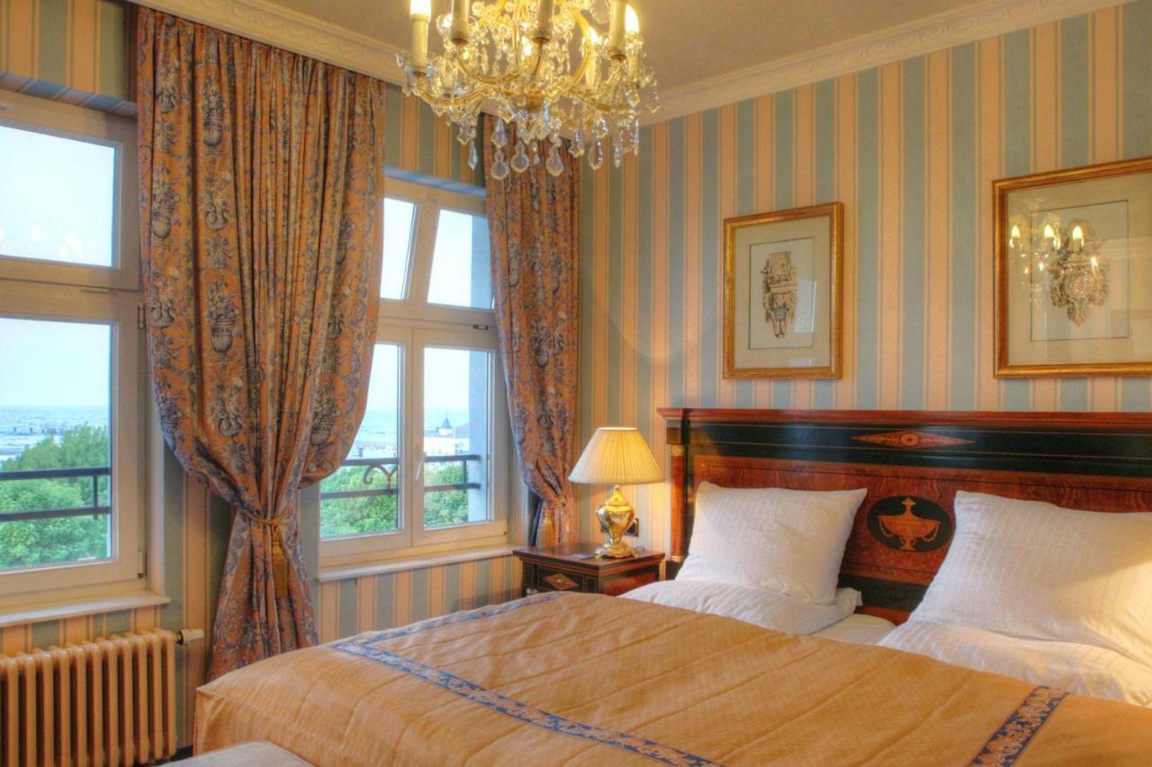 Seetelhotel Ahlbecker Hof Heringsdorf  Exterior foto A bedroom at the hotel
